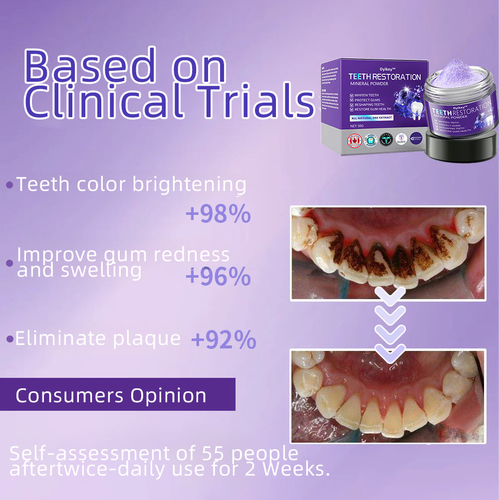 Oyikey™ TeethRestoration Mineral Powder🎅(CDA recommended)